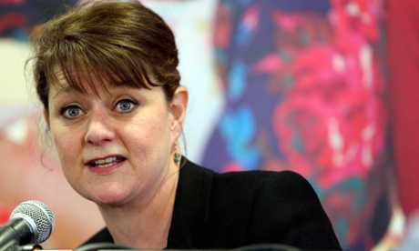 Leanne Wood, leader of Plaid Cymru, wants to get her anti-austerity message across