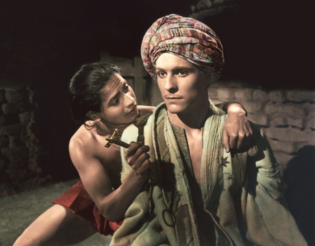 Two hours of joy … Sabu and John Justin in The Thief of Bagdad.