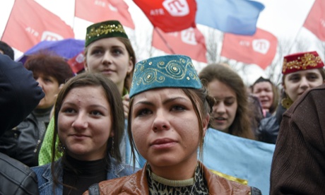 Crimean Tatars rally
