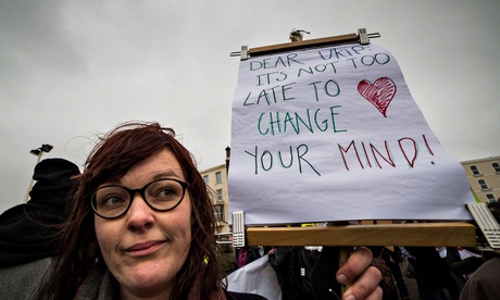 Anti-UKIP Protest March in Margate, Kent