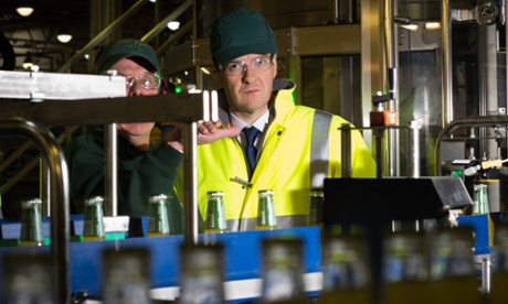 George Osborne visits Britvic