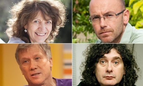 Writer Susie Orbach, actor Peter Duncan, designer Wayne Hemingway and advertising director Trevor Beattie, four of 100 Labour-supporting signatories.