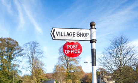 village shop sign