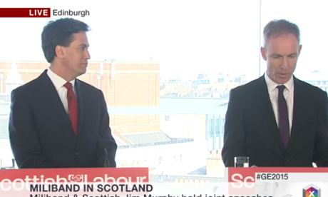 Ed Miliband and Jim Murphy