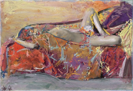 Saul Leiter's Painted Nudes.