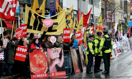 Protests outside the clinic have grown more vociferous … “It was just constant,” Dawn Purvis says, “the looks of hatred in their faces.