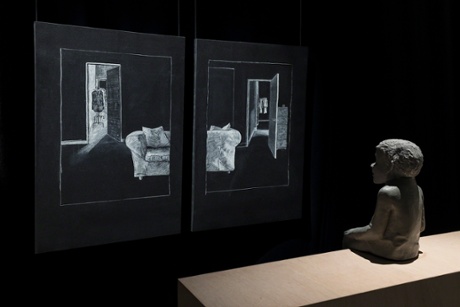 Ventriloquist Looking at a Double Interior, 1988-2000, Juan Muñoz.
