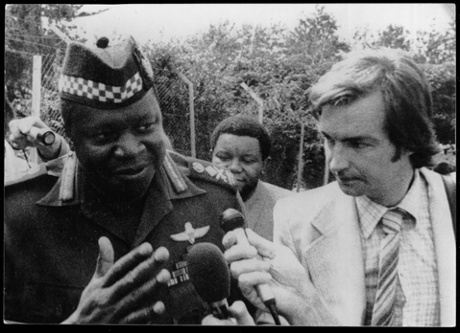 Jon Snow interviews Idi Amin in 1974.