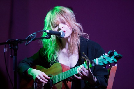‘Total reverie’: Jessica Pratt playing earlier last week, at Mono in Glasgow.