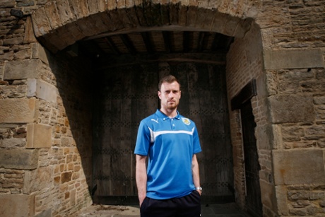 Ashley Barnes at Burnley’s Gawthorpe Hall training ground.
