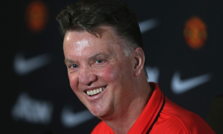 Manchester United manager Louis van Gaal.