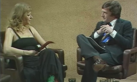 Helen Mirren being interviewed by Michael Parkinson in 1975.