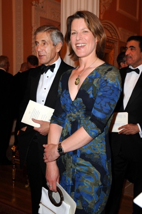 Love interest: Stephanie Flanders, the BBC's former economics correspondent.