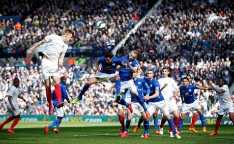 Darren Fletcher scores the first goal for West Brom.