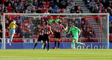 Glenn Murray scores the opening goal.