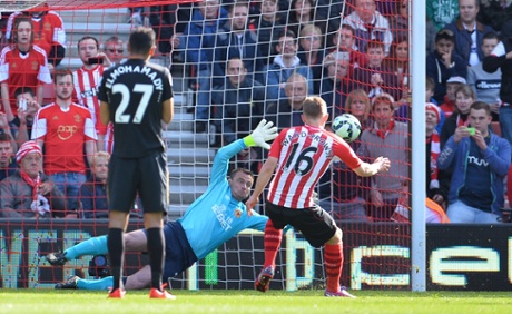 James Ward-Prowse scores from the spot.