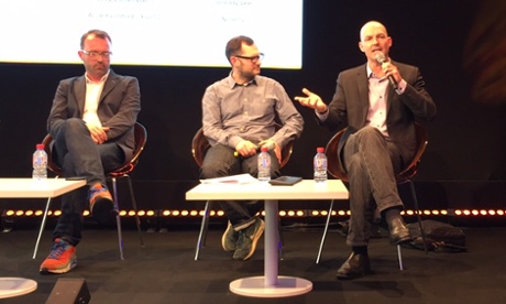 Greg Diefenbach of XiveTV at the MIPDoc conference.