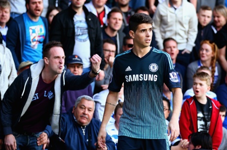 QPR fan shows his appreciation of Oscar.