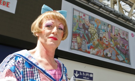 Grayson Perry went to therapy for six years, which he said was hugely helpful and continued to inform his art, including his focus on identity.