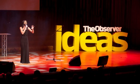 Conchita Wurst performs at the Observer Ideas festival in October 2014.