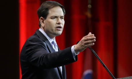 Rubio at an NRA convention.