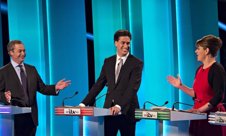 The ITV Leaders' Debate Live on ITV1, Manchester, Britain - 02 Apr 2015