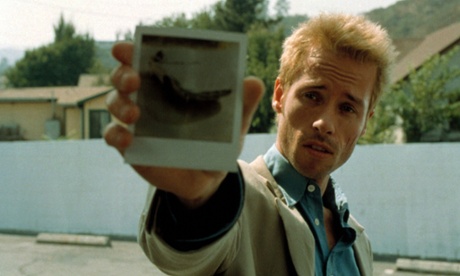 The film forces us to wear Lenny's shoes ... Memento. Photograph: Everett/Rex Shutterstock