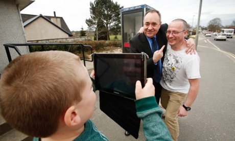 Photos galore make for slow but cheerful progress.