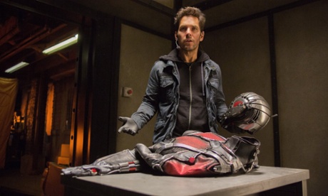 Paul Rudd in Marvel's forthcoming Ant-Man.