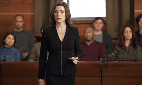 Rare female character … Margulies as Alicia Florrick.