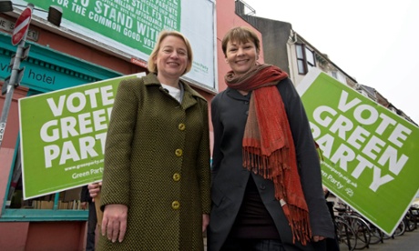 Natalie Bennett Caroline Lucas Green party