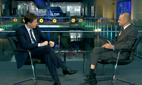 Clegg says he is no slouch when it comes to welfare cuts.