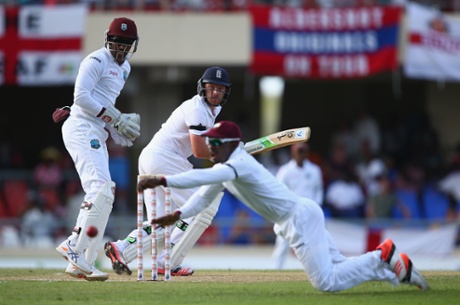 Ian Bell cuts a delivery just past the reach of Devon Smith at first slip to reach his century.
