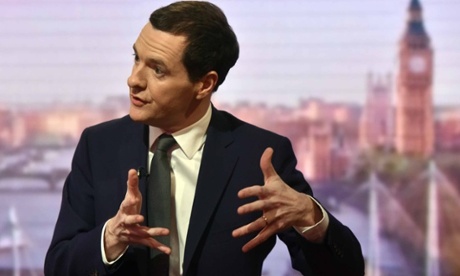 George Osborne on BBC1's the Andrew Marr Show on Sunday.