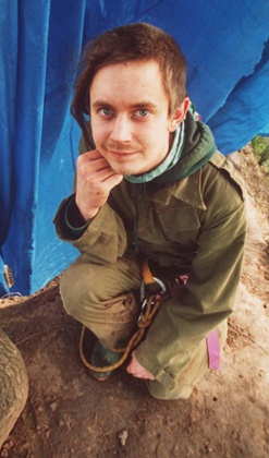 Eco warrior Swampy in 1997