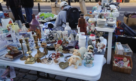 West’s stall sells all manner of goods found in house clearances.