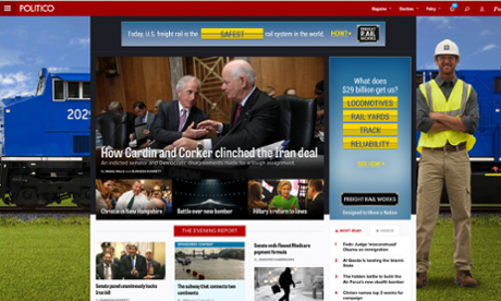 Politico is to launch in Europe on 21 April