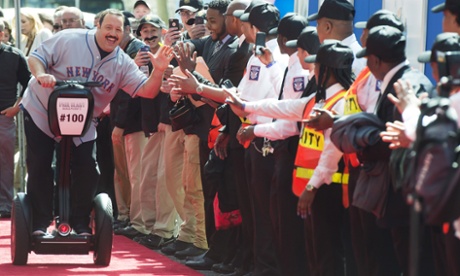 segway on red carpet for paul blart movie