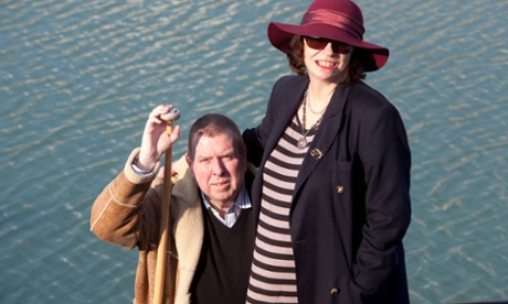 Timothy Spall with wife Shane.