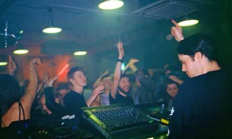 Krystal Klear DJing at Soup Kitchen