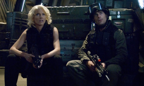 A still from the Battlestar Galactica TV series