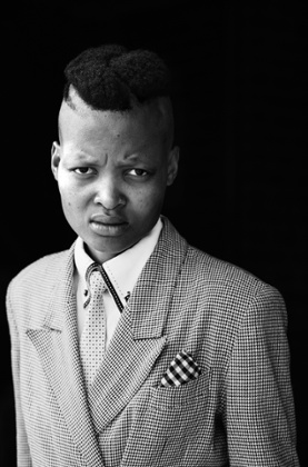 Vuyelwa Vuvu Makubetse, Daveyton Johannesburg, from the series Faces and Phases (2013) by Zanele Muholi.