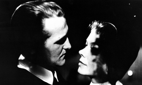 Preben Lerdorff Rye and Lisbeth Movin in Carl Theodor Dreyer's Day of Wrath.