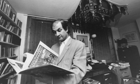 Salman Rushdie, pictured shortly before going into hiding as result of a worldwide fatwa.