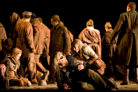 Dietrich Henschel  as Oedipe, Ilse Eerens as Antigone