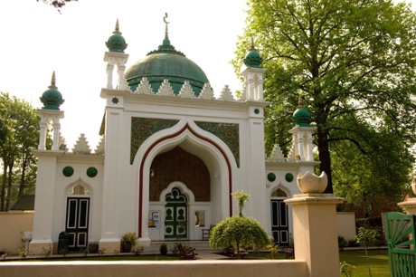 The Shah Jahan mosque in Woking, Surrey.