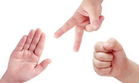 rock-paper-scissors hands