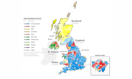 UK political map