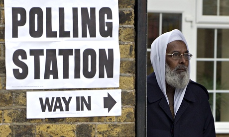 School polling station, London