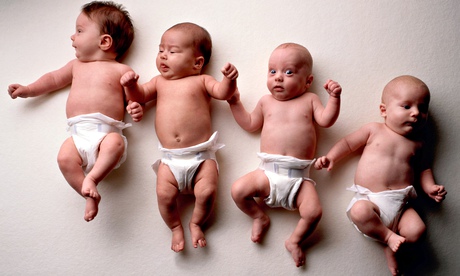 Newborn quadruplets